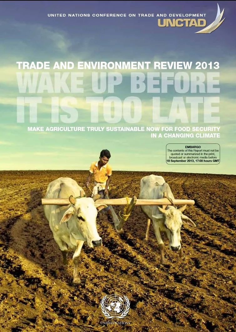Rapporten Trade and Environment Review 2013: “Wake up before it is too late” kan lastes ned fra: http://unctad.org