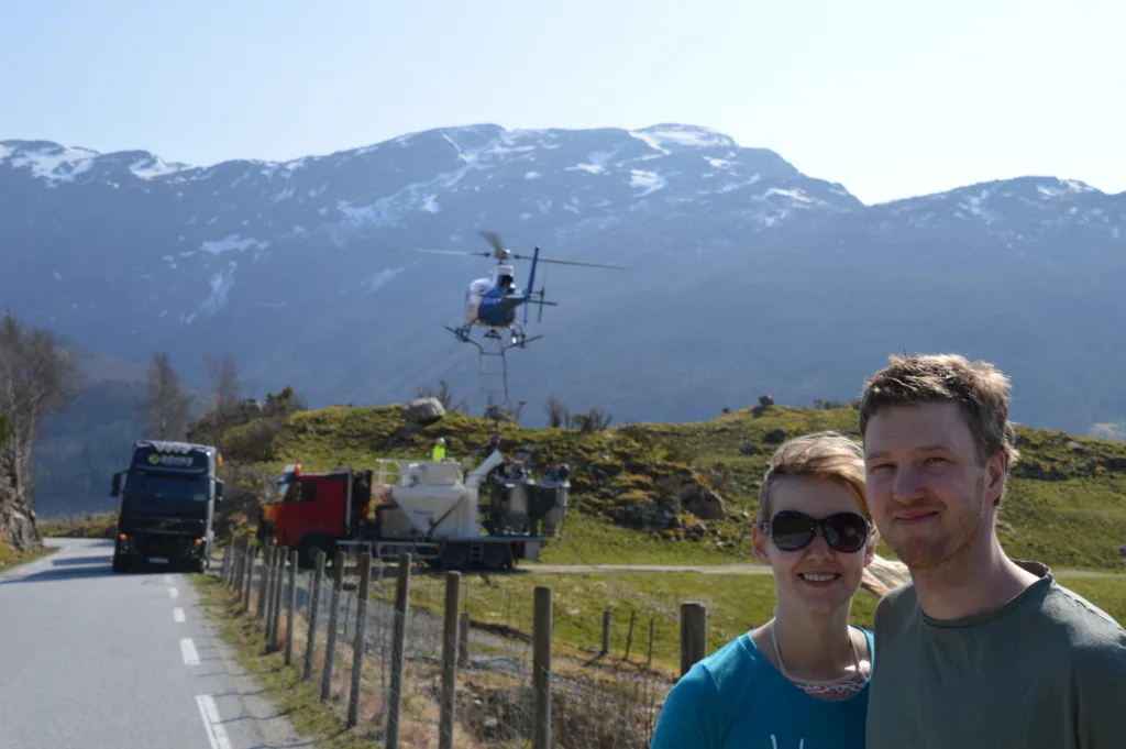 Drivere: Asle Gilje og Eva Campbell, driv gård på Gilja i Gjesdal Kommune