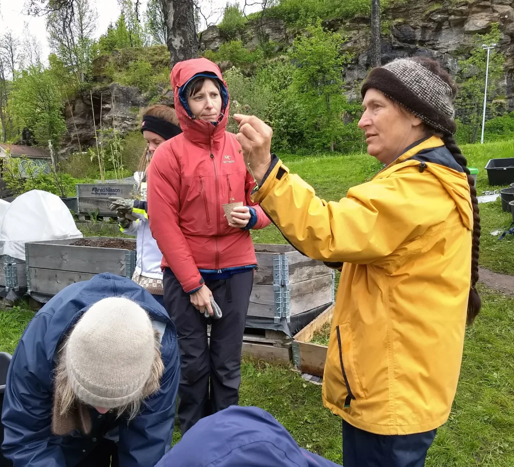 Kirsty McKinnon fra NORSØK gir faglig påfyll til interesserte kursdeltakere