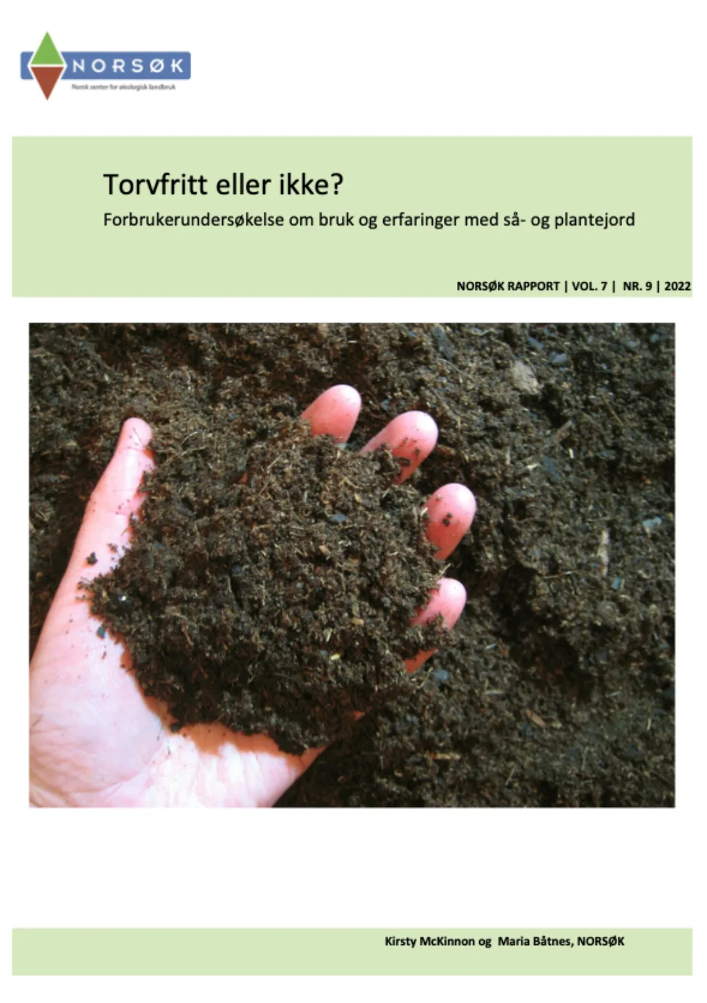 Trykk på bildet og les rapporten