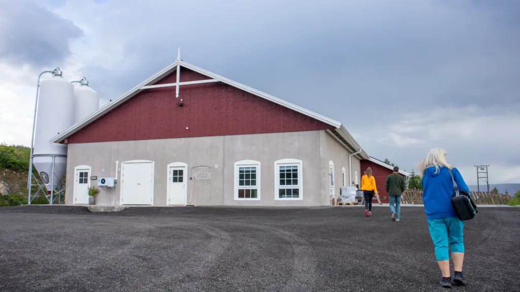Hønsehuset på Skoug gård. Foto: Rosann Johansasen