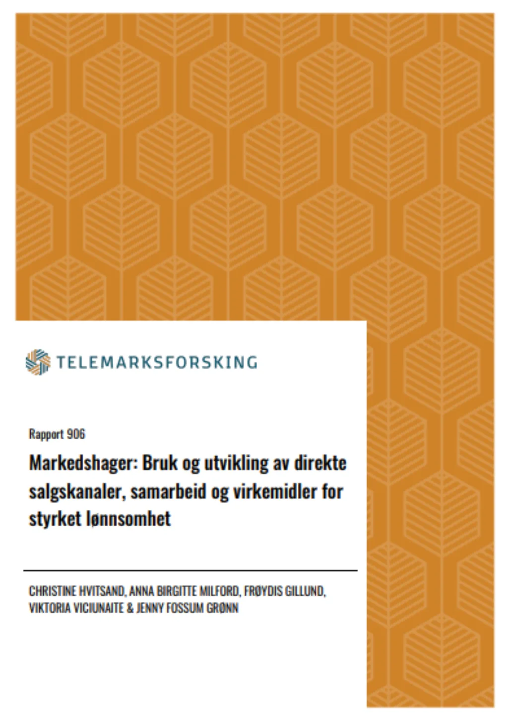 Trykk på bildet for å komme til rapporten.