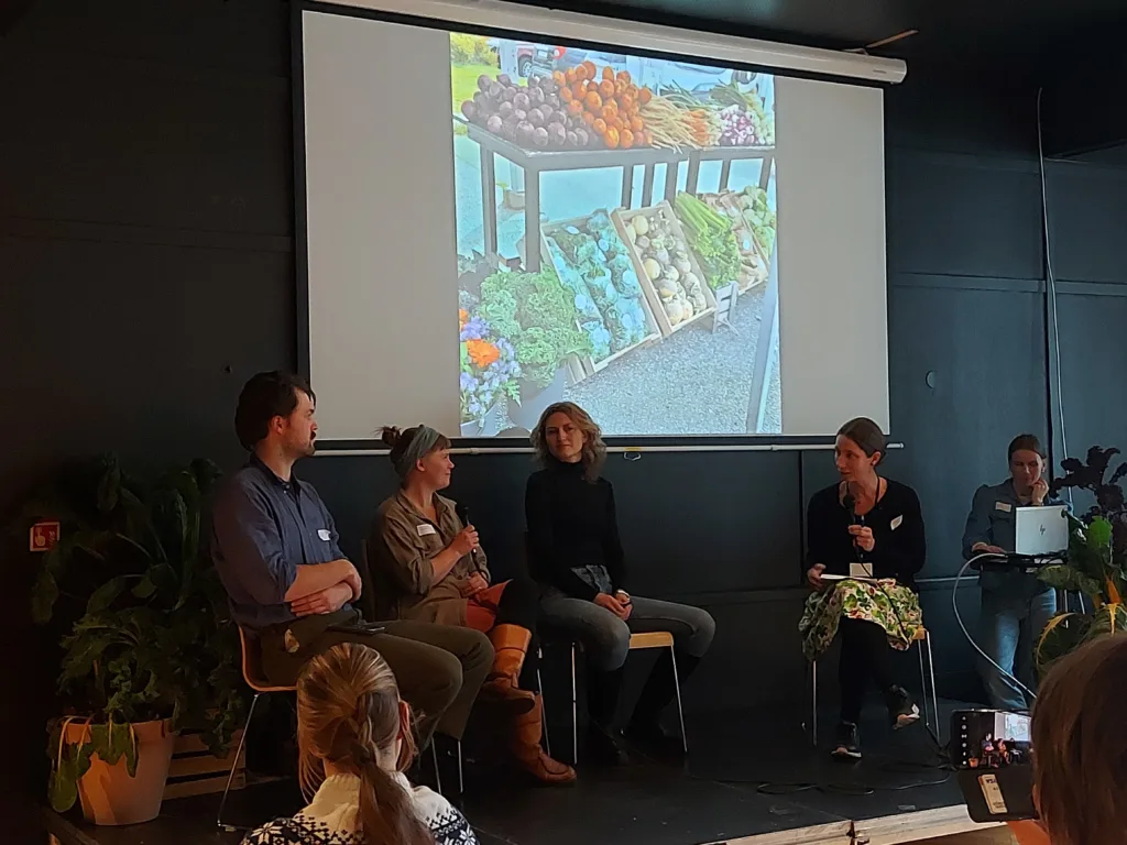 Dialogkonferanse med markedshageprodusenter.