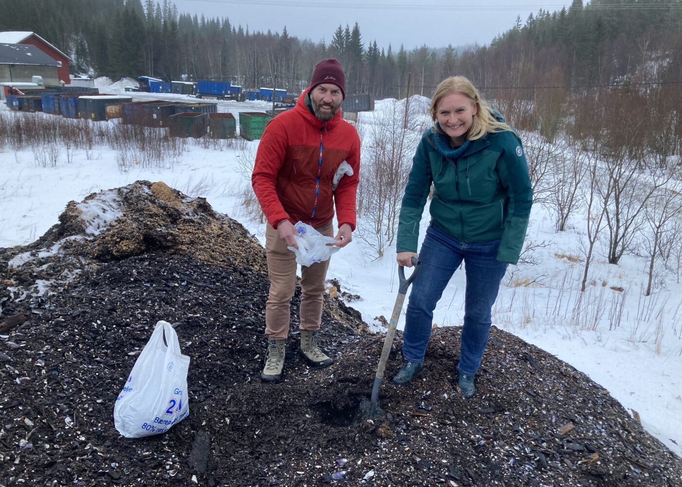 Kan blåskjellkompost bli en nyttig ressurs?