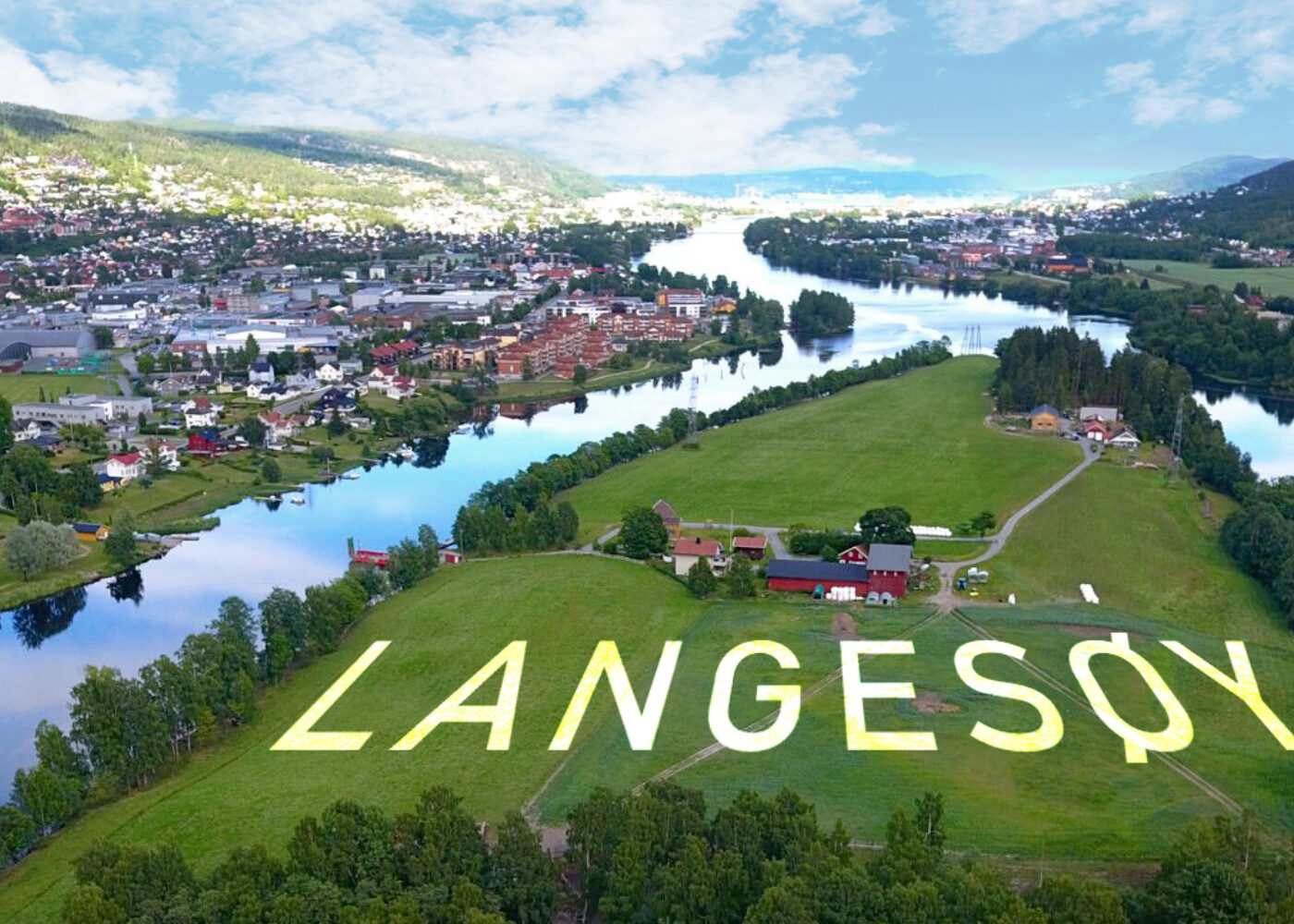 Økologisk midt i Drammenselva