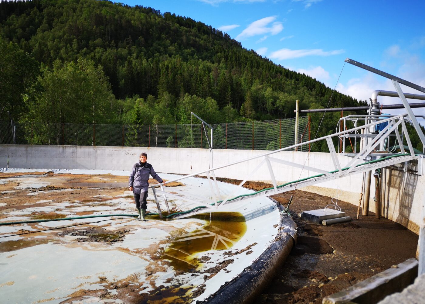 Klimagassutslipp fra utendørs lager for bløtgjødsel Klimagassutslipp fra utendørs lager for bløtgjødsel