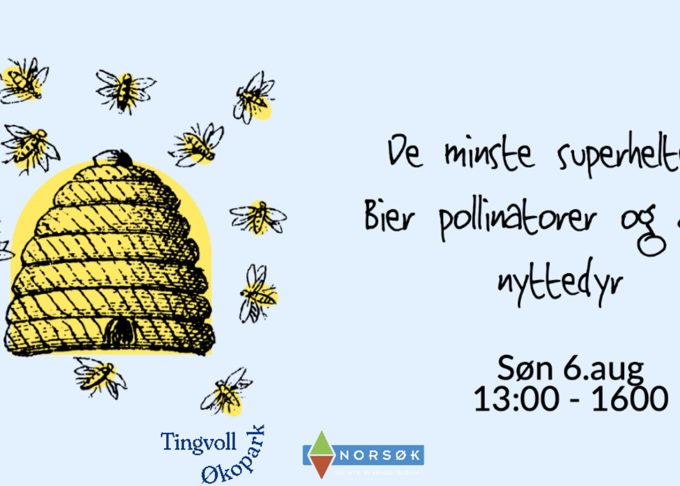 De minste superheltene: Bier, pollinatorer og andre nyttedyr