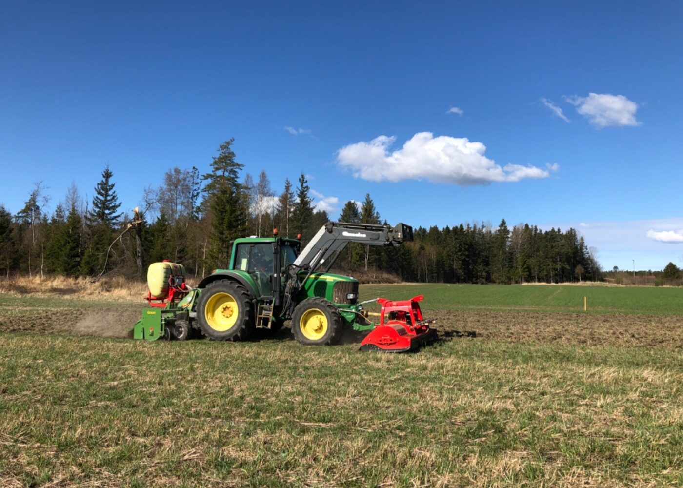 Overflatekompostering med urteferment