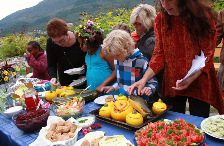 Skolehagens festbord