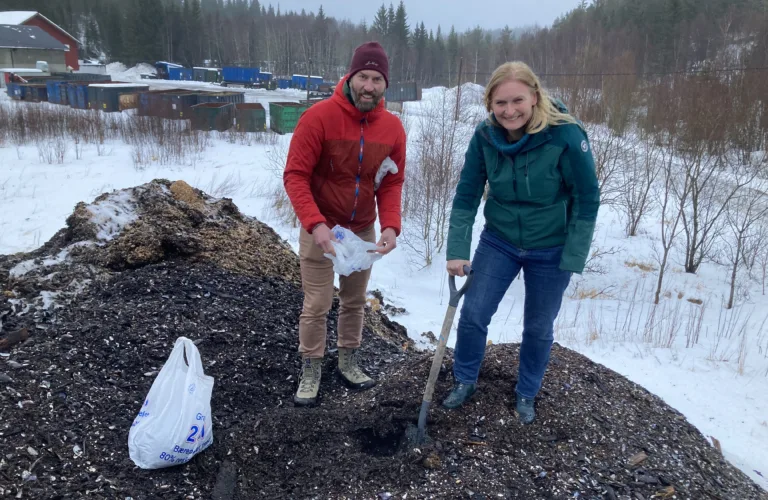 Kan blåskjellkompost bli en nyttig ressurs?