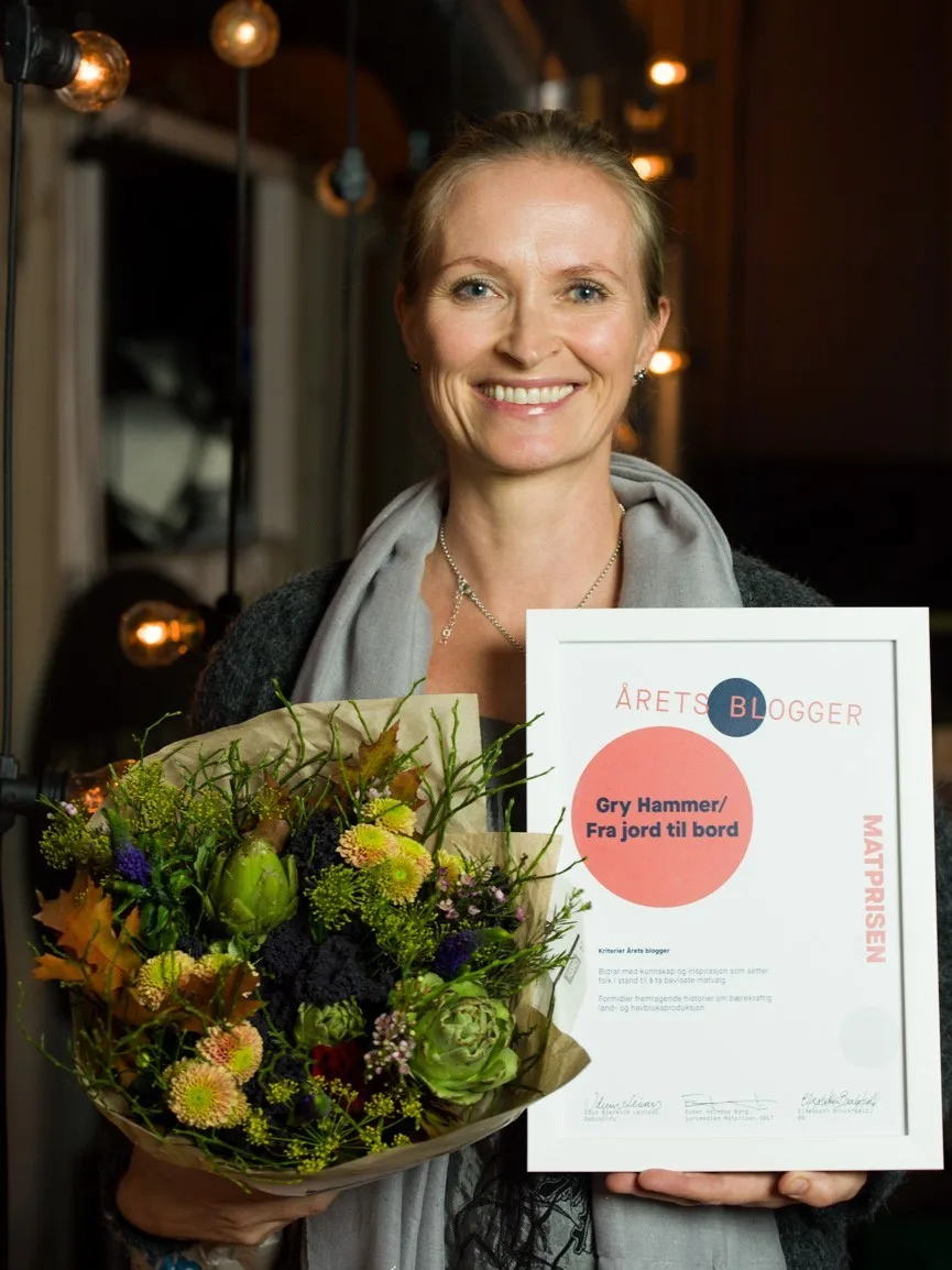 Gry Hammer ble årets blogger.