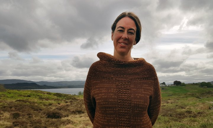 Rebecca Burgess er opptatt av sammenhengen mellom landbruk og klær. Foto: Rose Bergslid