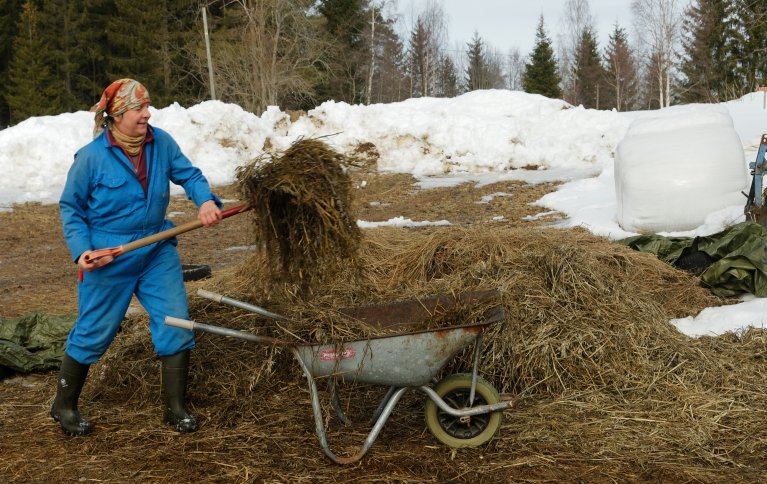 Helen Davey er gårdbruker og styremedlem i wwoof Norge, som formidler praktikanter i det økologiske landbruket. Hun håper at flere som er interessert hopper i det og prøver ut gårdslivet i sommer.