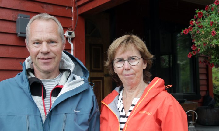 Det er mange muligheter på småbruka i Norge, mener Arne Handeland og kona Gry. De har funnet sin nisje. . Foto: Anita Land